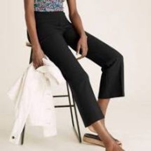 Gold wear Nam.hi Straight Leg Crop Trousers Sz. 28 blue lightweight w. Pockets